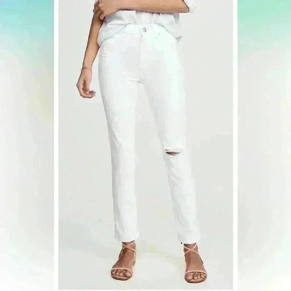 PAIGE- NWT Sarah Slim High Rise Slim Leg size 26 - Picture 4 of 13